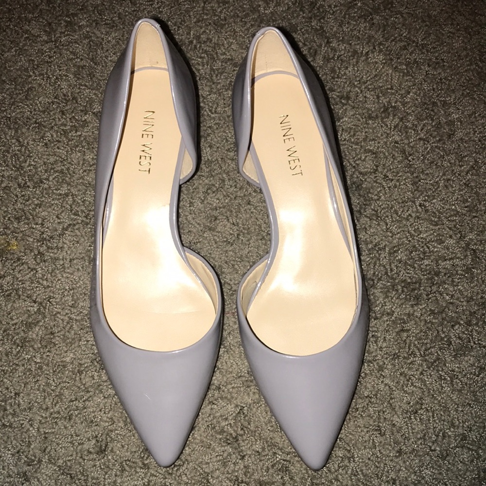 Nine West pointy low heel shoes